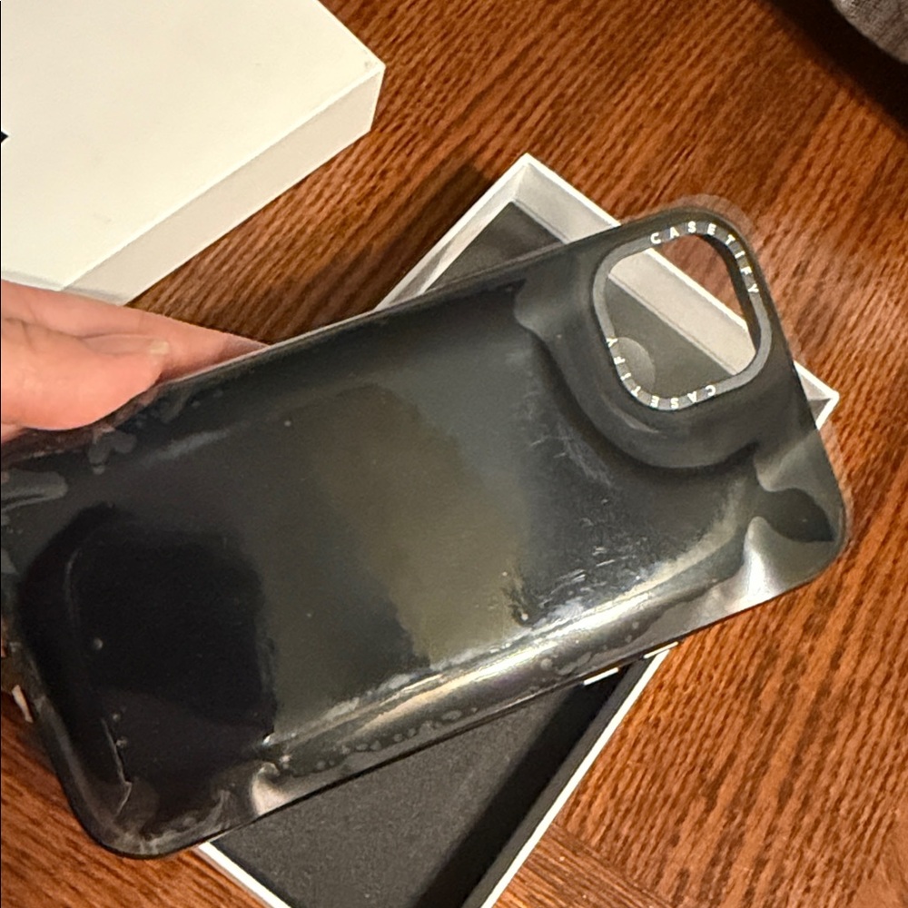 Casetify Black Protective iPhone Case in Branded Box 15 plus - Picture 3 of 3